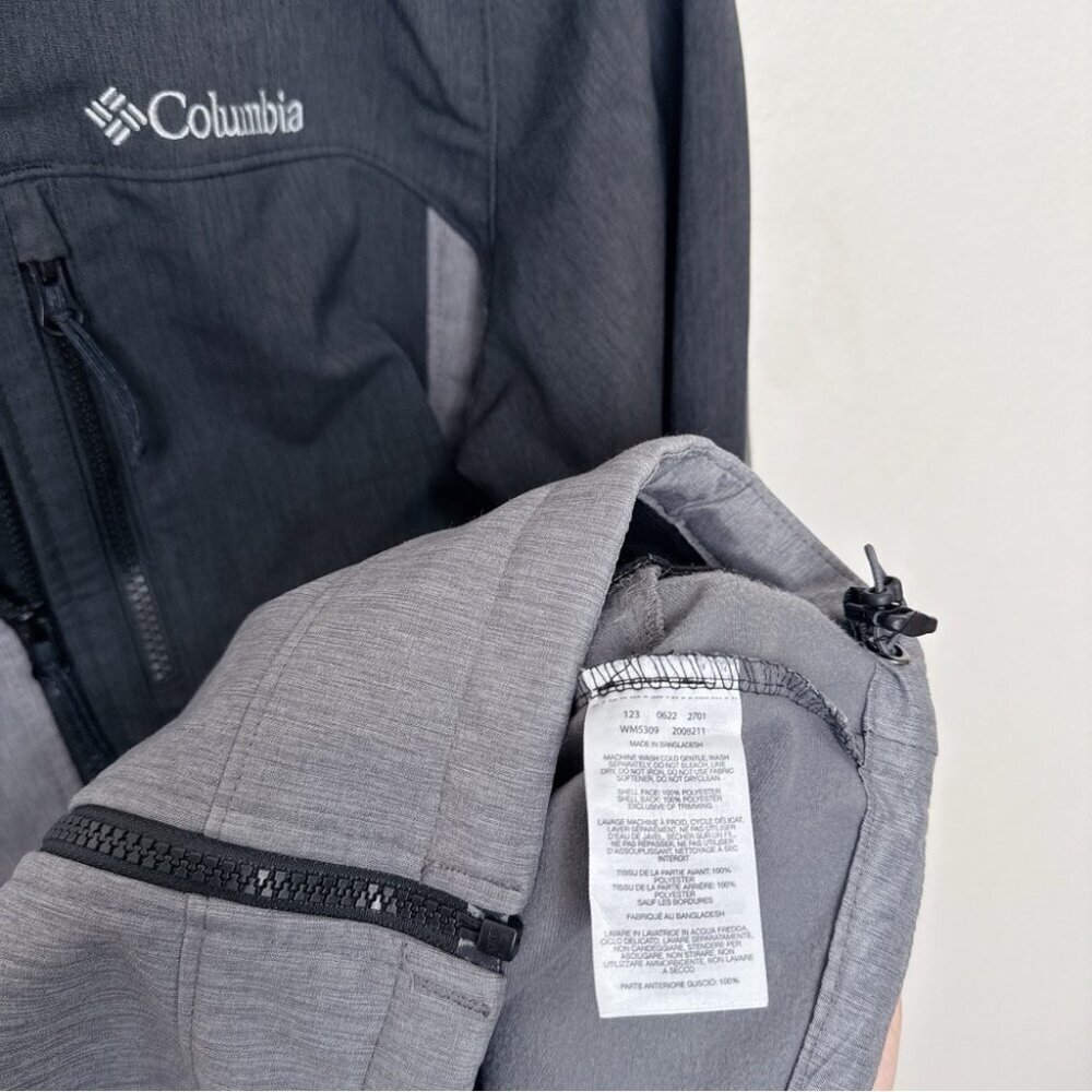 Columbia Mens Small Cruiser Valley II Softshell Hiking Jacket - Picture 11 of 14